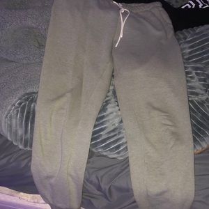 grey sweats